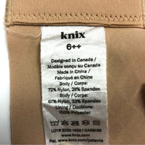 KNIX Wingwoman Contour neutral beige smooth bra Size 6++ - Picture 5 of 6